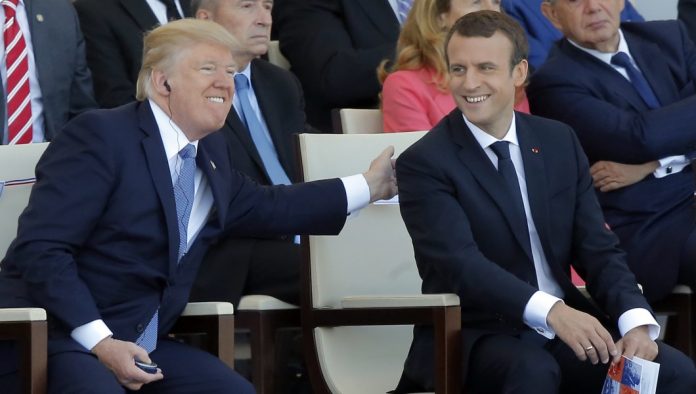 macron trump