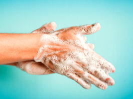 wash hand